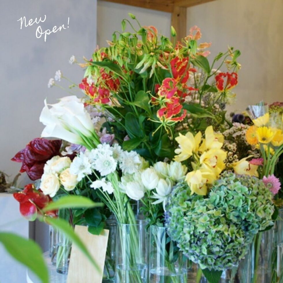 愛知・岐阜で愛される花屋「ace florist」の名古屋店が清水駅すぐにオープン。自分だけの1輪と出逢える場